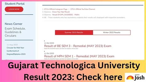 gtu old result download|GTU Result 2023 OUT at gtu.ac.in: Direct Link to Downlaod UG, .